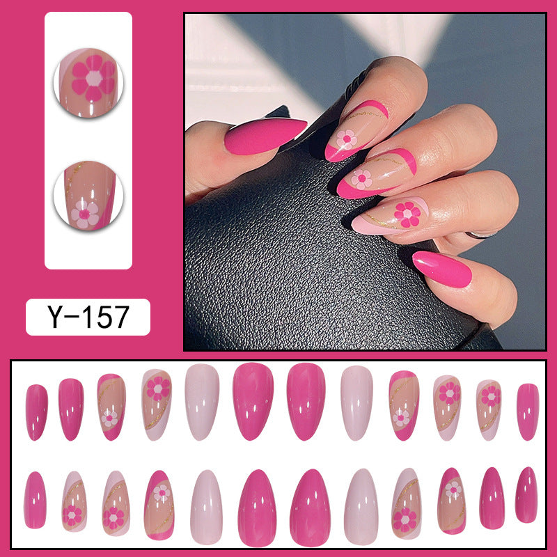 Wholesale Plastic Rose Flower Wear Nail Art
